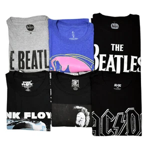 Herren T-Shirts Musik ROCK: AC/DC Pink Floyd Jimi Hendrix The Beatles S M L XL - Bild 1 von 15