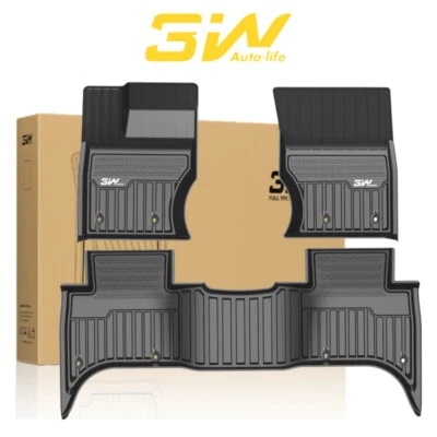 3W Floor Mats for Range Rover Sport All Weather Car Liners Fit Land Rover Sport - Image 1 of 4