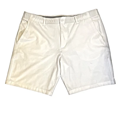Pantalones Cortos de Golf Under Armour Para Hombre 42 Blanco Rendimiento Chino Exterior Preppy Foto 1 de 4