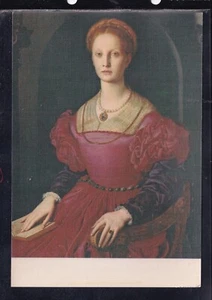 Cartolina Firenze Galleria Uffizi Bronzino Ritratto Lucrezia Panciatichi YB359 - Picture 1 of 1