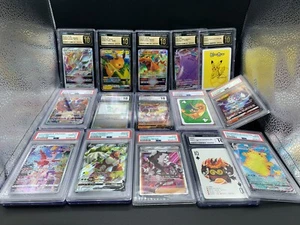 Lot de 100 PSA 10 CGC 10 GEMMES COMME NEUF VIERGE Pokémon en vrac CHARIZARD - Photo 1 sur 17