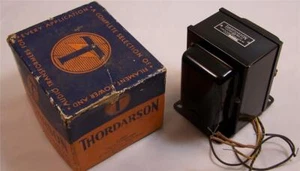 Vintage NOS Thordarson T8460 Plattentrafo 400V CT 250ma - Bild 1 von 1