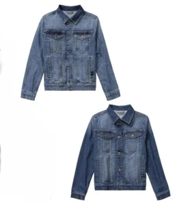 QS by s. Oliver Kinder Jungen Jeansjacke mit Baumwolle Junior Boys Denim Jacke - Bild 1 von 3