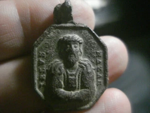 MEDALLA ESPAÑOLA ANTIGUA. SAN FÉLIX DE VALLOIS - JESÚS DE NAZARET ́S XVII - Imagen 1 de 3