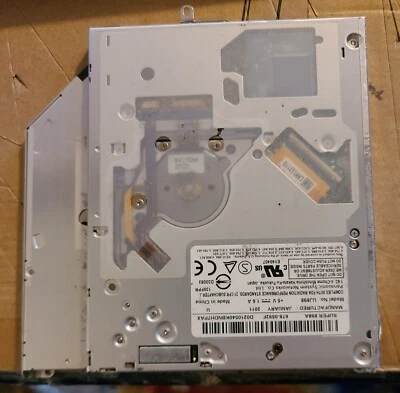 Panasonic UJ898 DVDRW MacBook Pro Slot Feed Optical Drive A1276 A1278 678-0592F - Image 1 of 2