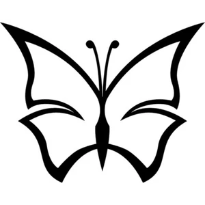 Abstract Butterfly Vinyl Decal Sticker for Wall Door Car Laptop PC Office Phone - Picture 1 of 1