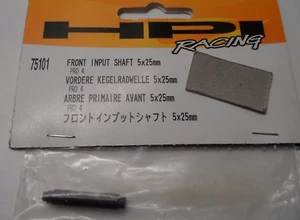 New HPI Front Input Shaft 5x25mm For 'Pro 4' 75101 - Picture 1 of 1