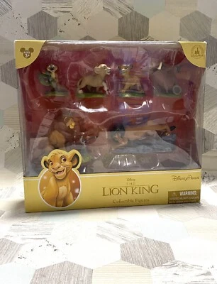 Disney Parks - The Lion King Collectable Figures Set - Rare Vintage - New Sealed - Image 1 of 4