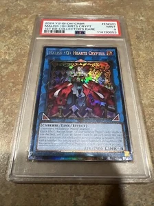 Yu-Gi-Oh! Maliss Q Hearts Crypter CRBR-EN020 RARO COLECCIONISTA - 1ª Ed. - PSA 9 - Imagen 1 de 2