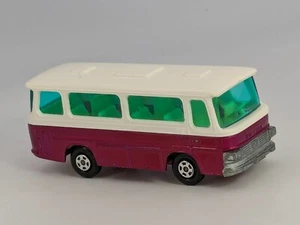 Vintage England Lesney Matchbox Car Superfast No 12 Setra Coach Magenta NMINT - Picture 1 of 6