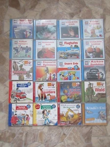 CD-Hörspiel-Sammlung 20 Stück Wissen für Kinder Wieso Weshalb Warum Was ist Was - Bild 1 von 1