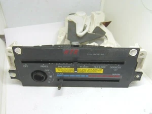 F37H-18C597-AD HEATER CONTROL SWITCH W/OUT A/C fits 91-93 FORD EXPLORER  - Picture 1 of 8