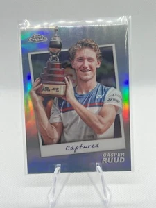 2024 Topps Chrome - Captured #CTD-CR Casper Ruud (RC) - Picture 1 of 2