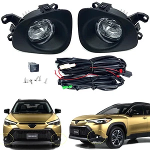 Fog Lights For 2022 2023 2024 Toyota Corolla Cross Hybrid Driving Lamp Driver - Picture 1 of 14