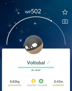 ✨#100 Shiny Voltobal (Hisui) Pokémon Go✨ - Picture 1 of 2