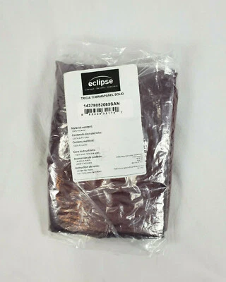 Eclipse Curtains Red Tricia Thermal Curtain 2 Panels, 26"x63"                    - Image 1 of 3