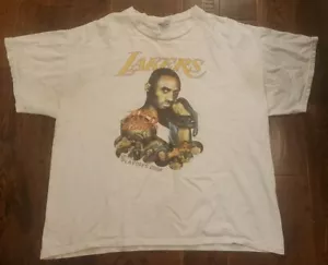 AMAZING GRAIL VINTAGE 2008 KOBE BRYANT COLD BLOODED RAP SHIRT MEN'S SIZE XL - Picture 1 of 12