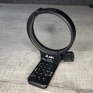 Collar de lente 1/4 pulgada 3/8 pulgada orificio de rosca lente de metal anillo de montaje de trípode - Imagen 1 de 4