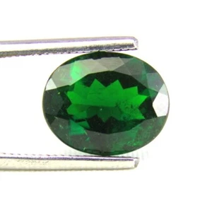 SHOLA Genuine 3.61 Ct Natural Green Chrome Diopside From Russia - Picture 1 of 3