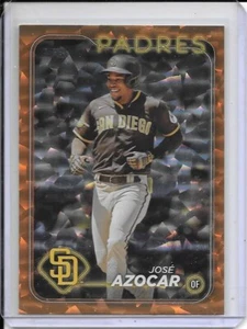 2024 Topps Series 2..JOSE AZOCAR (Padres) #423 *ORANGE ICE* #201/299 - Bild 1 von 3