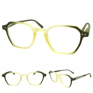 Classy Elegant Vintage Retro Style READING Eye Glasses Readers Green Frame +1.00 - Picture 1 of 6