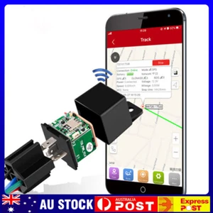 Car GPS Tracker Relay GSM Locator Cut Oil Hidden Real Time Tracking Device MV720 - Picture 1 of 12