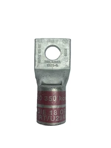 YA31-L BURNDY N350 ONE HOLE LUG COMPRESS CONCT, 350 KCMIL CU - Picture 1 of 5