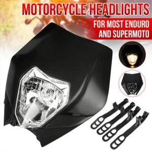 Motorcycle Motorbike Headlight Lamp For Enduro Dirt Bike KTM EXC EXCF XCF XCW SX - Picture 1 of 14