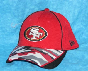 Baseballmütze San Francisco 49ers rot Camouflage ~ Größe Medium-Large - Bild 1 von 6