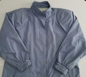 Hermosa chaqueta gabardina London Fog púrpura pequeña para mujer talla 6 - Imagen 1 de 9