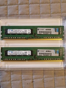 Used Samsung RAM 500209-562 2GB 2RX8  10600E PC3 - Picture 1 of 1