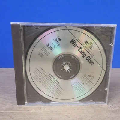 Wu-Tang Clan - Method Man Crazy C Remix CD Single 1994 Promo Rare Rap 3 Tracks Foto 1 de 2