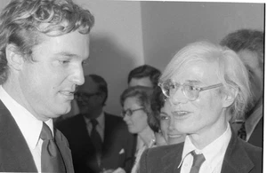 Andy Warhol Jamie Wyeth Original 35mm Camera Photo Negative 1976 & Press Release - Picture 1 of 3