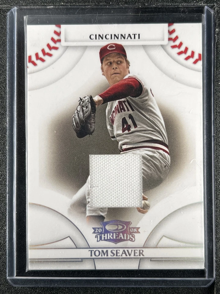 Seaver, Tom - 2008 Donruss Threads - Swatch - 56/350 - Image 1 of 1