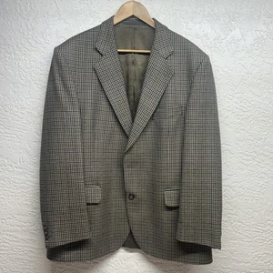 Vintage Magee Donegal Tweed Blazer Mens 44 Tan/brown/black Boxes Free Ship - Picture 1 of 16