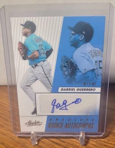 2019 Panini Absolute Baseball * Gabriel Guerrero * Absolute Rookie Autograph  - Bild 1 von 2
