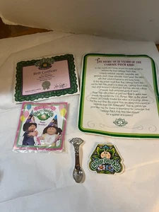 Vintage Cabbage Patch Kinder Puppe Adoptionspapiere Geburtsurkunde Agnes Rochelle - Bild 1 von 1