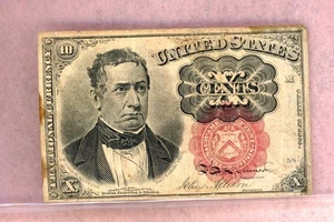1874 ~ 25 CENTS ~ FIFTH ISSUE ~ FRACTIONAL CURRENCY NOTE ~ F - Picture 1 of 2