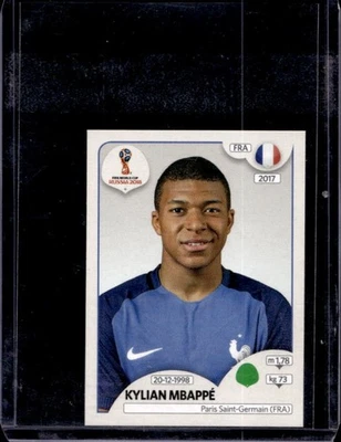 2018 Panini FIFA World Cup: Russia Stickers Kylian Mbappe #209 - Image 1 of 2