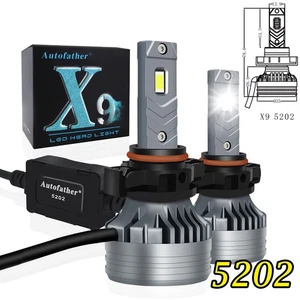 2000W LED Fog Light Bulbs 5202 White for Chevy Silverado 1500 2500 HD 2007-2015 - Picture 1 of 6
