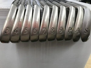 Miura CB-2002 Iron Set 10pcs 3-PW, AW, SW Carbon Shaft Unknown Flex Stiff - Picture 1 of 9