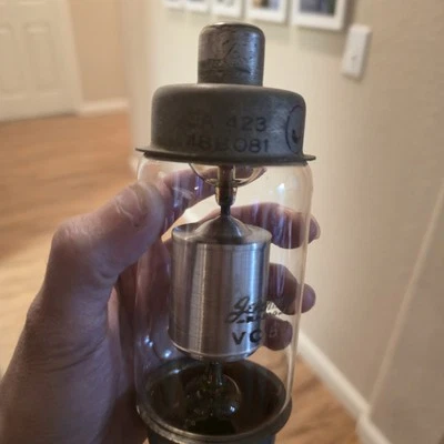 Condensador de vacío Jennings CA423 vintage, 20V 55mmF Foto 1 de 2