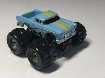 1.3" 1957 Ford Ranchero Monster  Galoob Micro Machines 1/100 Plastic Mint Loose - Image 1 of 4