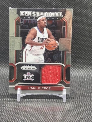 183@ 2021-22 Panini Prizm - Sensational Swatches Paul Pierce #SW-PPC (MEM) - Image 1 of 2