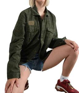 Czech army night digi camo Field jacket military coat camouflage ike bomber w - Picture 1 of 4
