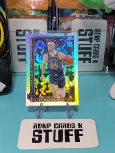 2025-26 Topps Baloncesto Brandin Podziemski #141 Lámina Arco Iris - Imagen 1 de 2