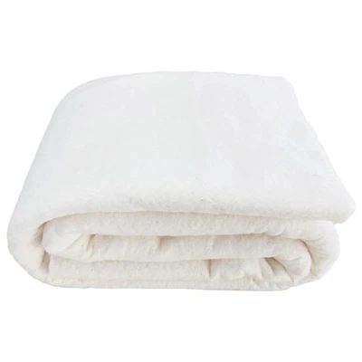 Vuwuma 45 x 60 Natural Cotton Quilt Batting for Quilting Fabric Sewing Crib
