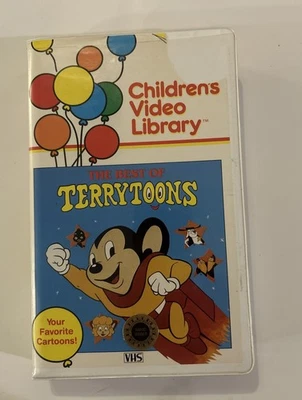 BEST OF TERRYTOONS VHS CARTOONS, Mighty Mouse, Deputy Dawg And More - Image 1 of 4