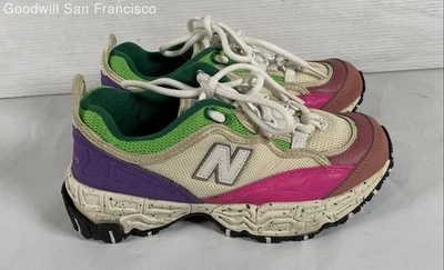 New Balance 801 ML801PBC Multicolor Cuero Zapatilla con Cordones Hombres Zapatos Talla 4 Foto 1 de 4