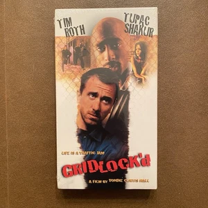 Gridlock’d VHS 1997 Screener Promo Tape Brand New Sealed Tim Roth Tupac Shakur - Picture 1 of 6
